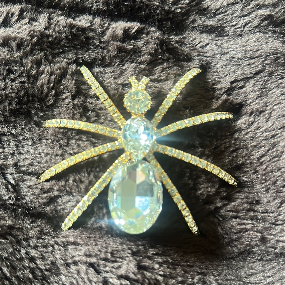 Authentic 90s Ivana Trump Spider Brooch